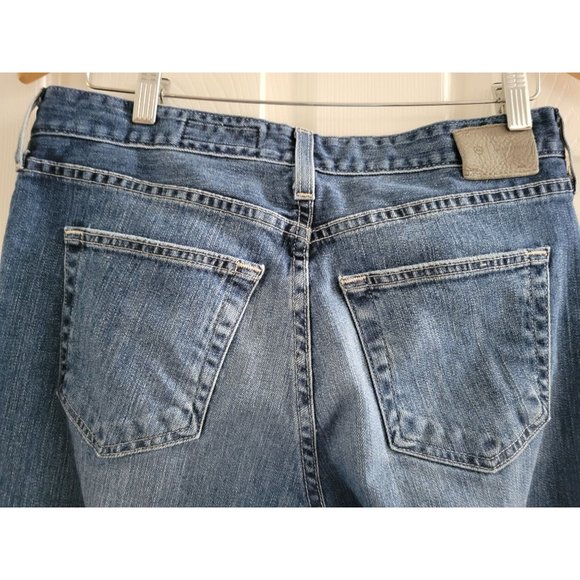 AG Adriano Goldschmied Women The Ex-boyfriend Japanese fabric slim jean size 30 - Picture 5 of 12